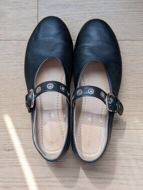 Poppy Barley: The BLVD Mary Jane Black - 8.5 / Medium